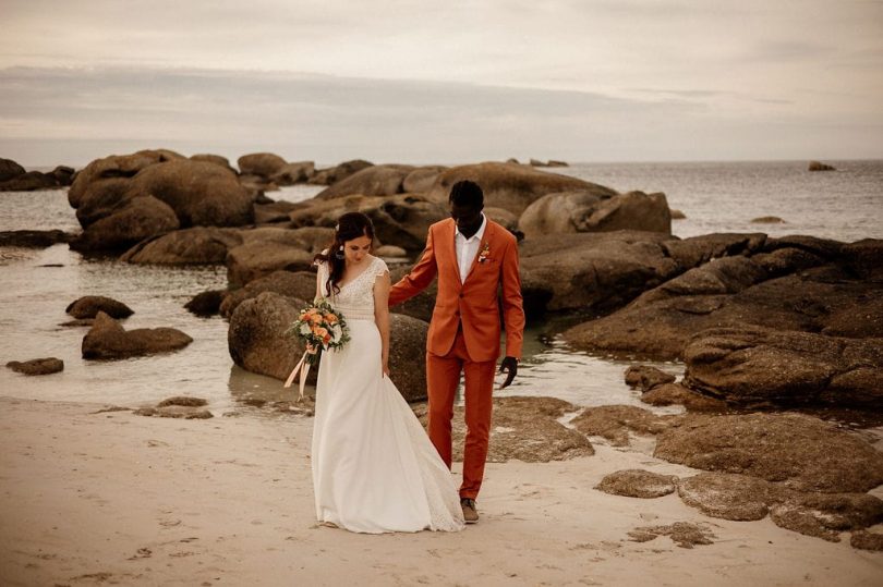 Un mariage en petit comité en Bretagne - Photos : Dall'k - Blog mariage : La mariée aux pieds nus