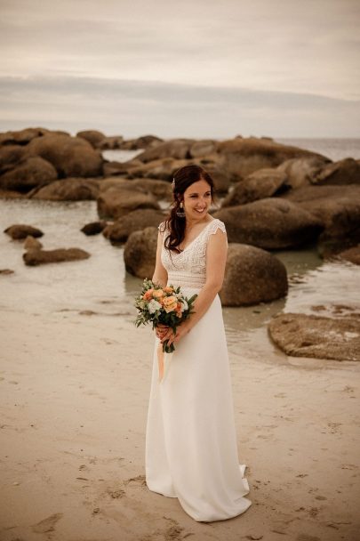 Un mariage en petit comité en Bretagne - Photos : Dall'k - Blog mariage : La mariée aux pieds nus