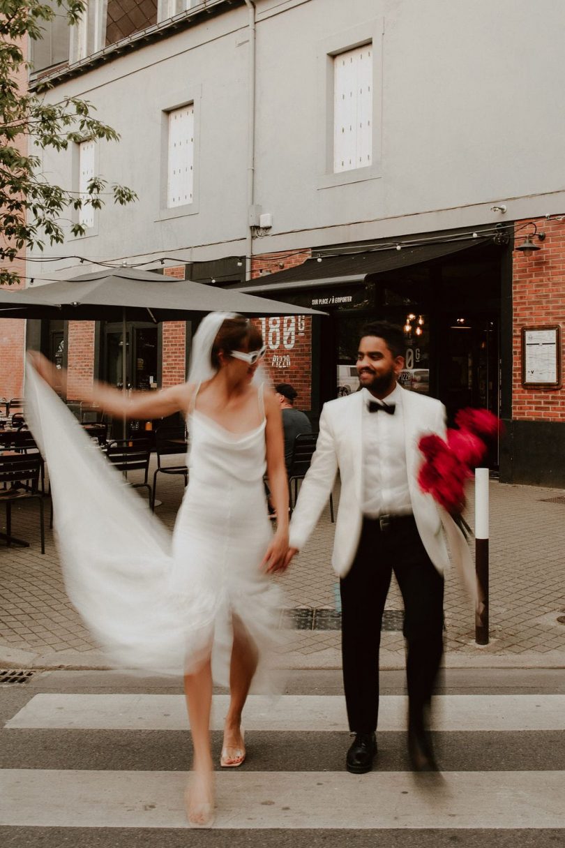 Un elopement en rose - Photos : Fanny Paris Photographe - Blog mariage : La mariée aux pieds nus