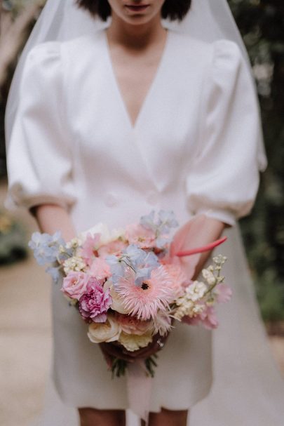 Un mariage en petit comité à Paris - Photos : Lika Banshoya - Blog mariage : La mariée aux pieds nus