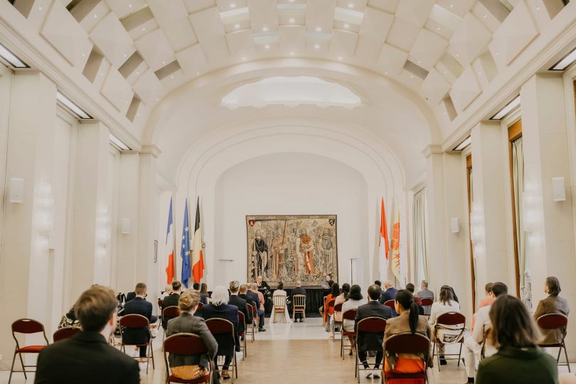 Un mariage en petit comité à Tournai en Belgique - Photos : Forever - Blog mariage : La mariée aux pieds nus