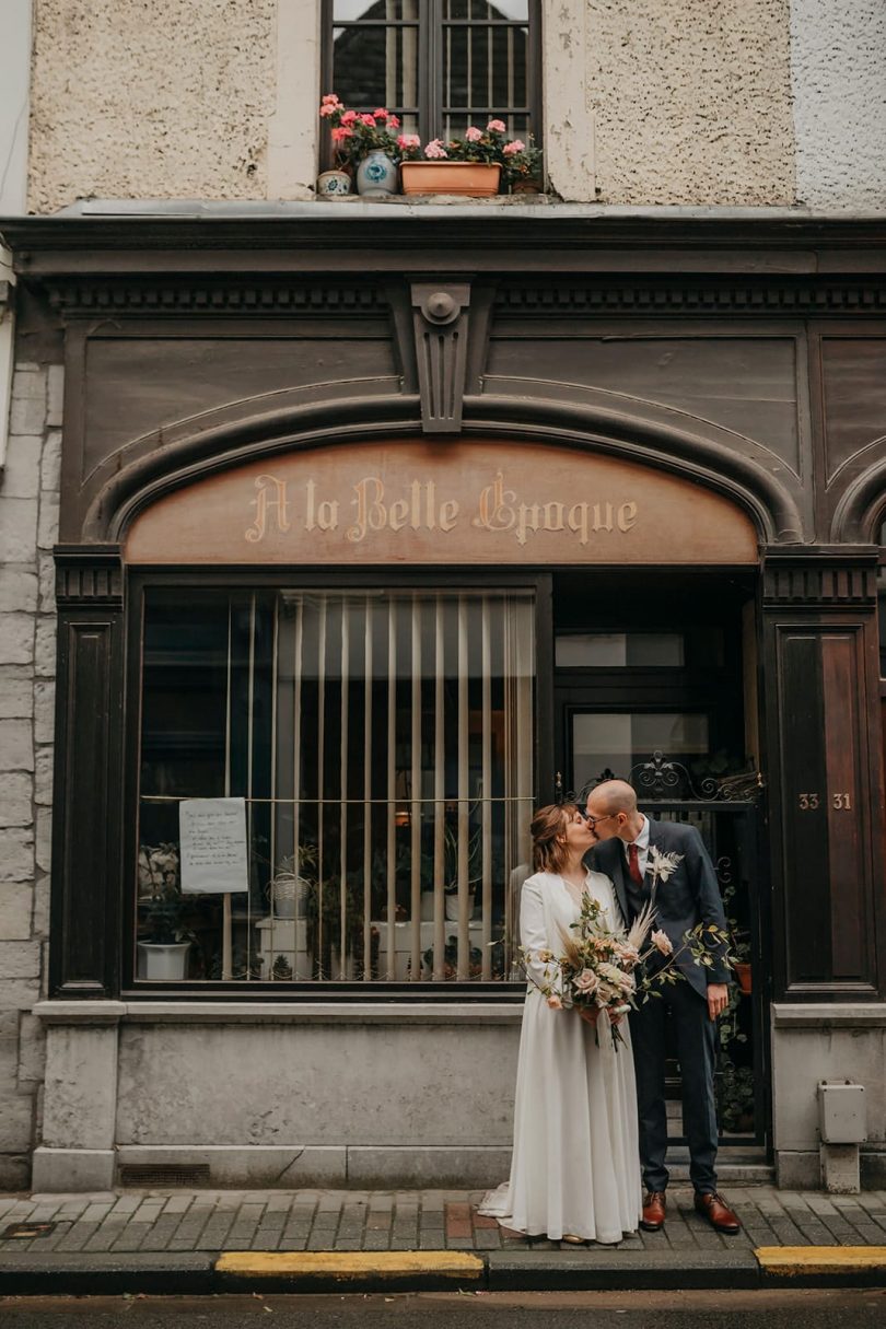 Un mariage en petit comité à Tournai en Belgique - Photos : Forever - Blog mariage : La mariée aux pieds nus