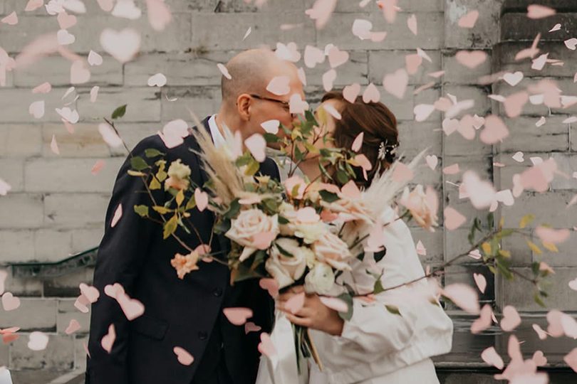 Un mariage en petit comité à Tournai en Belgique - Photos : Forever - Blog mariage : La mariée aux pieds nus