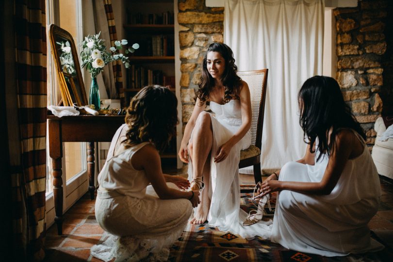 Un mariage au Domaine de la Ruisselière dans les Beaujolais - Photos : Stephen Liberge - Blog mariage : La mariée aux pieds nus