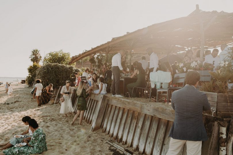 Un mariage sur une plage du Cap Ferret - Wedding planner : Sparkly - Blog mariage : La mariée aux pieds nus