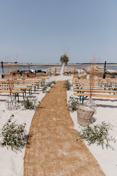 Un mariage sur la plage à Carnac en Bretagne - Photos : Arthur Joncour - Blog mariage : La mariée aux pieds nus