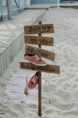 Un mariage sur la plage à Ramatuelle - Photos et video : Soulpics - Blog mariage : La mariée aux pieds nus
