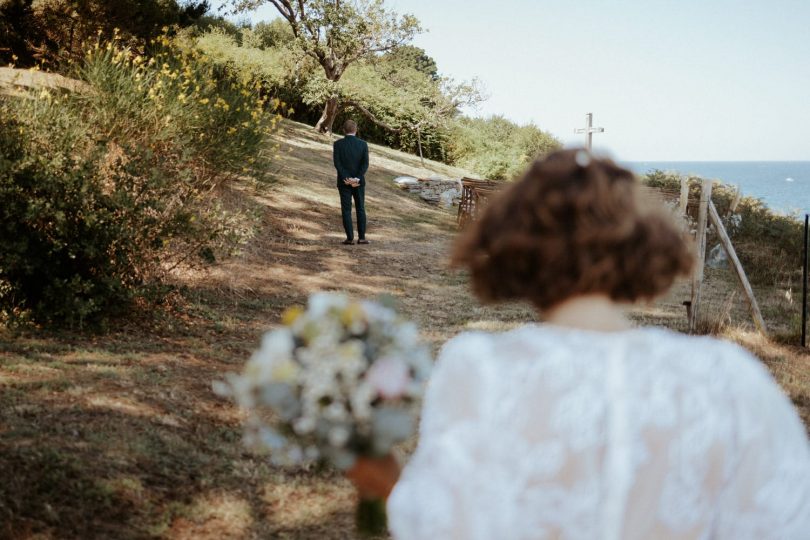 Un mariage sur la plage à la Villa Savheol en Bretagne - Photos : Solène Lagant - Blog mariage : La mariée aux pieds nus