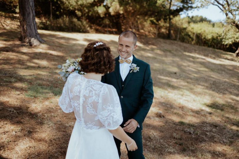 Un mariage sur la plage à la Villa Savheol en Bretagne - Photos : Solène Lagant - Blog mariage : La mariée aux pieds nus