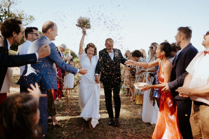 Un mariage sur la plage à la Villa Savheol en Bretagne - Photos : Solène Lagant - Blog mariage : La mariée aux pieds nus