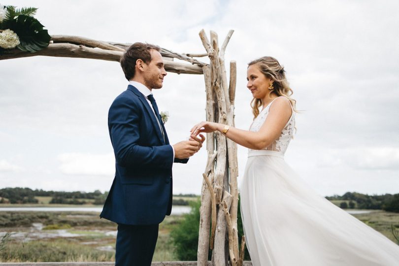 Un mariage au Château du Plessis Kaër en Bretagne - Photos : Fabien courmont - Blog mariage : La mariée aux pieds nus