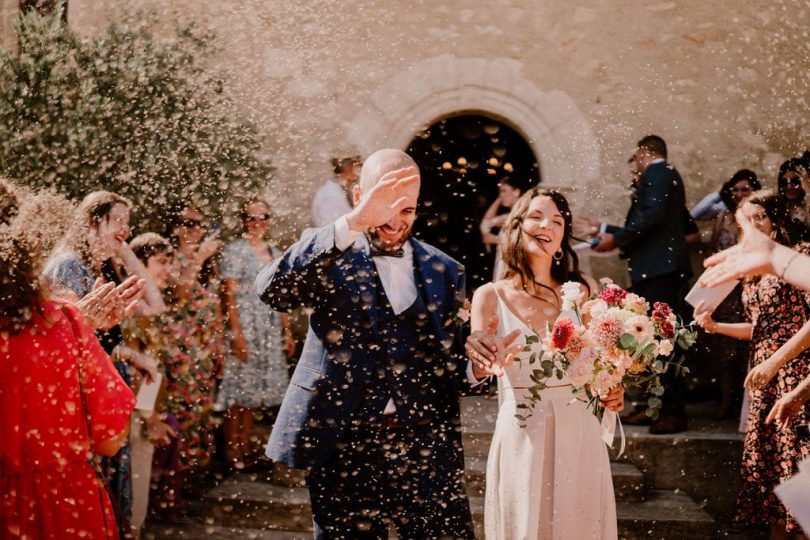 Un mariage au Prieuré de Badasset en Provence - Photos : Caroline Robi - Blog mariage : La mariée aux pieds nus