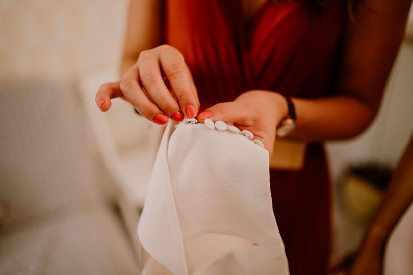 Un mariage au Prieuré de Badasset en Provence - Photos : Caroline Robi - Blog mariage : La mariée aux pieds nus