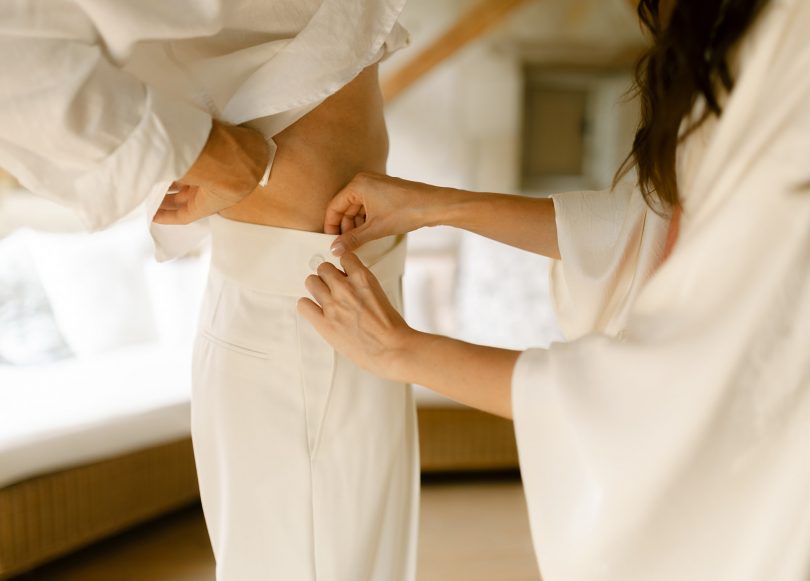 Un mariage au Prieuré Saint-Ellier près d'Angers dans le Maine et Loire - Photos : Ingrid Thierry - Blog mariage : La mariée aux pieds nus