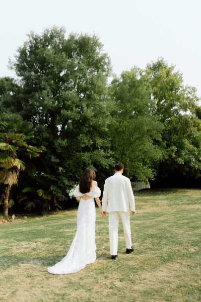 Un mariage au Prieuré Saint-Ellier près d'Angers dans le Maine et Loire - Photos : Ingrid Thierry - Blog mariage : La mariée aux pieds nus