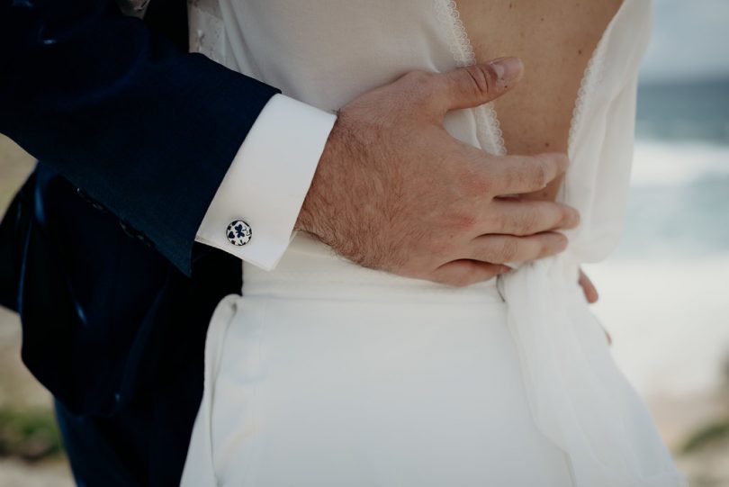 Un mariage sur la côte sauvage de Quiberon - La mariée aux pieds nus