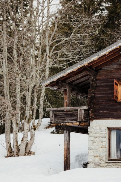 Un mariage en hiver au Refuge du Montenvers à Chamonix - Photos : Capyture - Blog mariage : La mariée aux pieds nus
