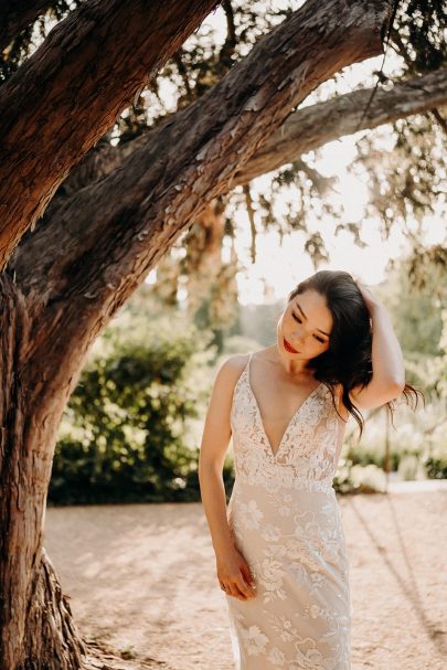 Un mariage romantique en petit comité en Provence - Photos : Sidonie Vidal - Blog mariage : La mariée aux pieds nus