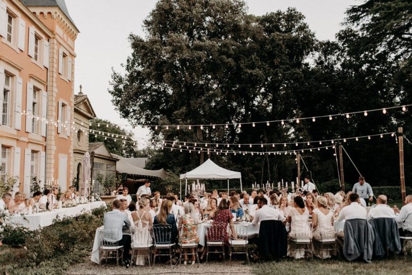 Un mariage élégant au Château de Roquelune en Occitanie - Photos : Lorenzo Accardi - Blog mariage : La mariée aux pieds nus