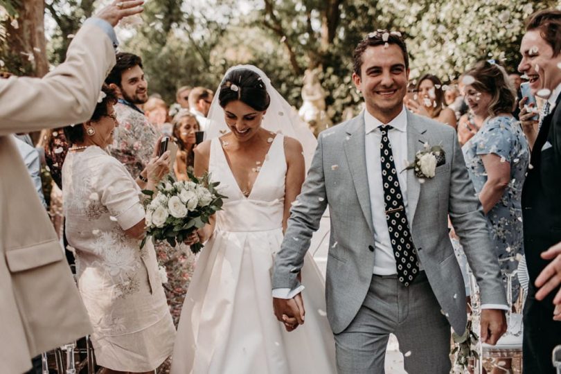 Un mariage élégant au Château de Roquelune en Occitanie - Photos : Lorenzo Accardi - Blog mariage : La mariée aux pieds nus