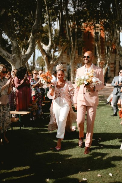 Un mariage en rose au Château de la Beaumetane près de Marseille - Photos : Maëlys Izzo - Wedding planner : MC2 Mon Amour - Blog mariage : La mariée aux pieds nus