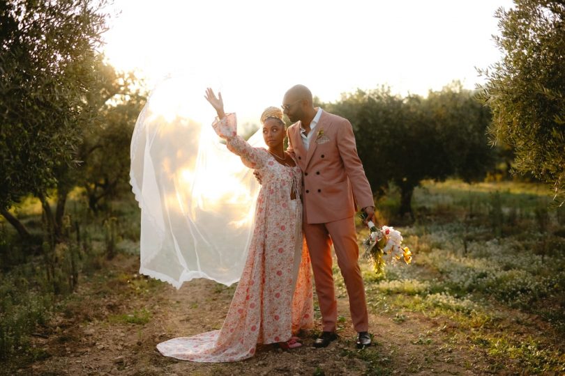 Un mariage en rose au Château de la Beaumetane près de Marseille - Photos : Maëlys Izzo - Wedding planner : MC2 Mon Amour - Blog mariage : La mariée aux pieds nus