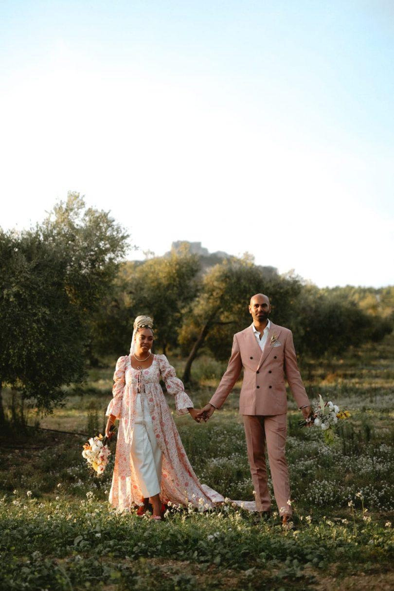 Un mariage en rose au Château de la Beaumetane près de Marseille - Photos : Maëlys Izzo - Wedding planner : MC2 Mon Amour - Blog mariage : La mariée aux pieds nus