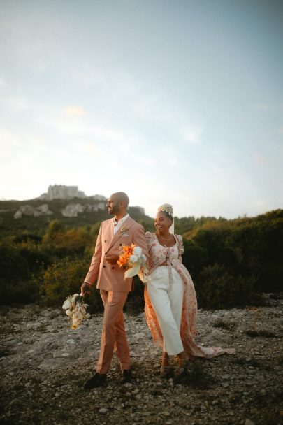 Un mariage en rose au Château de la Beaumetane près de Marseille - Photos : Maëlys Izzo - Wedding planner : MC2 Mon Amour - Blog mariage : La mariée aux pieds nus