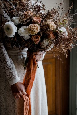 Un mariage couleur rouille - Photos : Sophie Masiewicz - Blog mariage : La mariée aux pieds nus