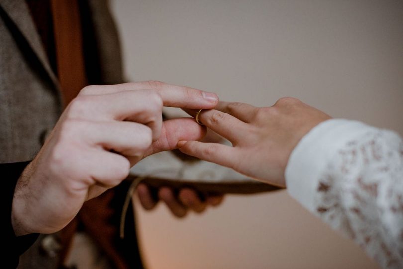 Un mariage couleur rouille - Photos : Sophie Masiewicz - Blog mariage : La mariée aux pieds nus