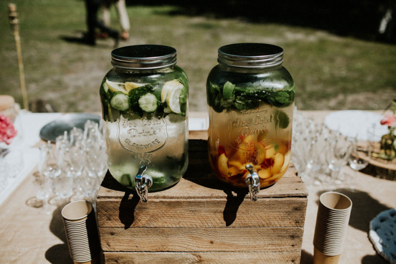 Un mariage rustique et champêtre dans une forêt des Landes - A découvrir sur le blog mariage www.lamarieeauxpiedsnus.com - Photos : Yoris Photographe