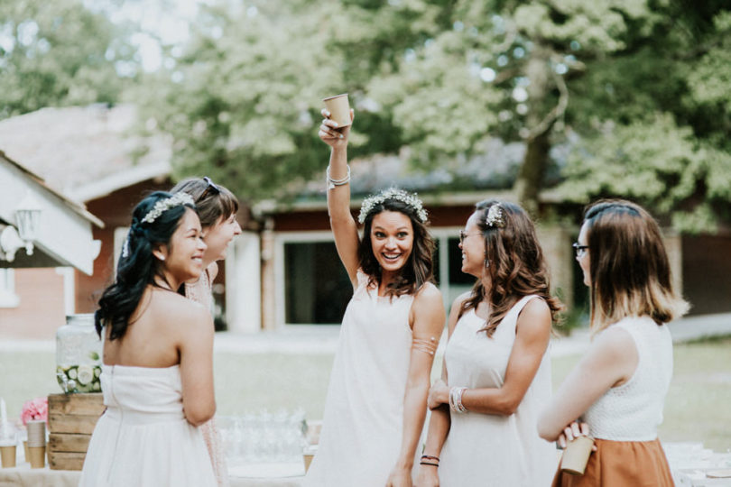 Un mariage rustique et champêtre dans une forêt des Landes - A découvrir sur le blog mariage www.lamarieeauxpiedsnus.com - Photos : Yoris Photographe