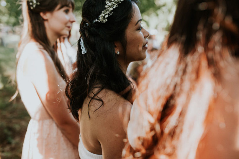 Un mariage rustique et champêtre dans une forêt des Landes - A découvrir sur le blog mariage www.lamarieeauxpiedsnus.com - Photos : Yoris Photographe