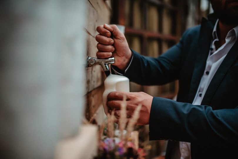 Un mariage rustique à La Seigneurie d’Alleray - Photos : Marion Billou - Blog mariage : La mariée aux pieds nus