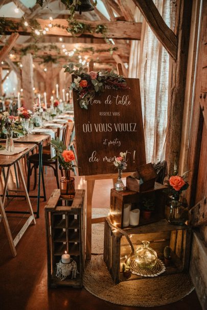 Un mariage rustique à La Seigneurie d’Alleray - Photos : Marion Billou - Blog mariage : La mariée aux pieds nus