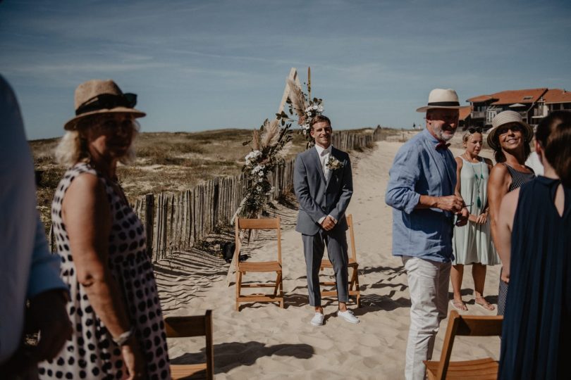 Un mariage cool sur une plage de Seignosse - Photos : Patricia Hendrychova-Estanguet - Blog mariage : La mariée aux pieds nus