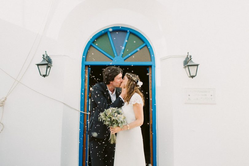 Un mariage à Serifos en Grèce - Photos : Bubblerock - Blog mariage : La mariée aux pieds nus