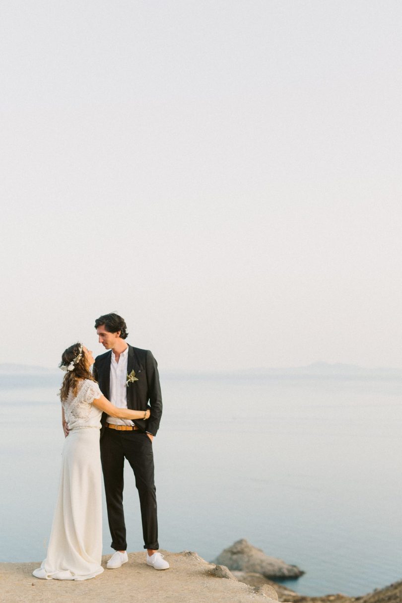 Un mariage à Serifos en Grèce - Photos : Bubblerock - Blog mariage : La mariée aux pieds nus