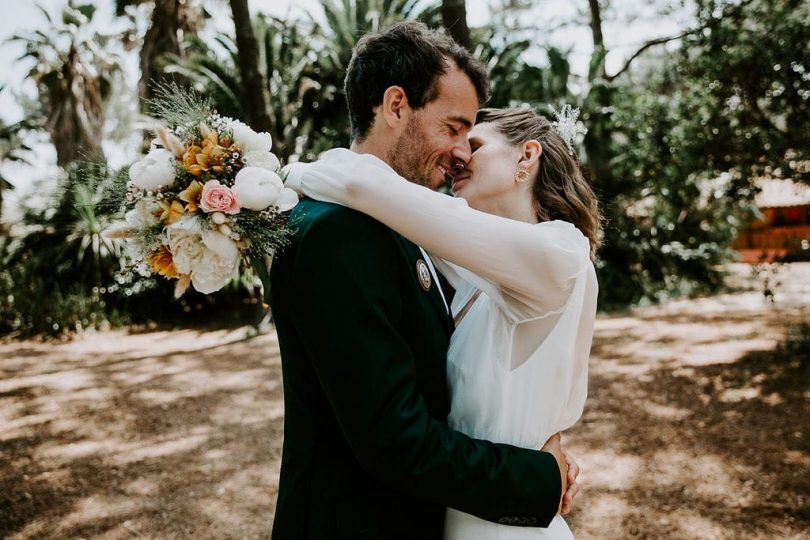 Un mariage en toute simplicité à La cabane Bartherotte au Cap Ferret - Photos : Les récits de Becca - Blog mariage : La mariée aux pieds nus