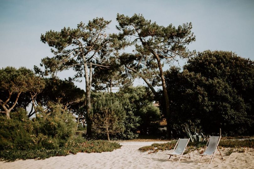 Un mariage en toute simplicité à La cabane Bartherotte au Cap Ferret - Photos : Les récits de Becca - Blog mariage : La mariée aux pieds nus