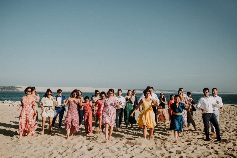 Un mariage en toute simplicité à La cabane Bartherotte au Cap Ferret - Photos : Les récits de Becca - Blog mariage : La mariée aux pieds nus