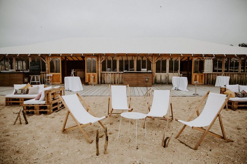 Un mariage en toute simplicité à La cabane Bartherotte au Cap Ferret - Photos : Les récits de Becca - Blog mariage : La mariée aux pieds nus