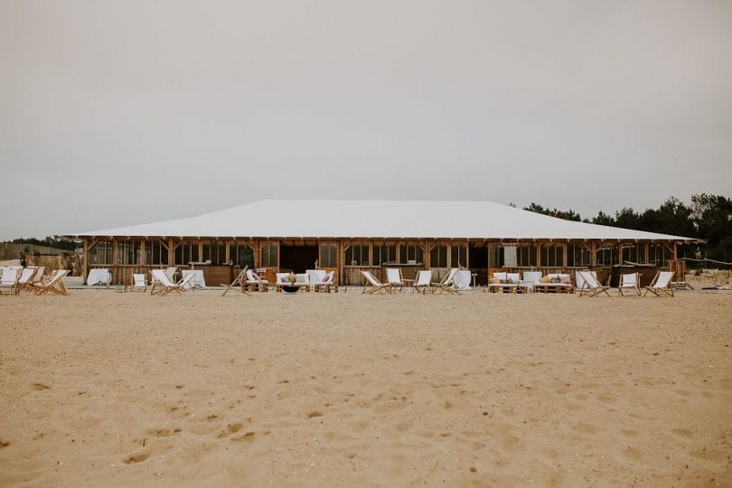 Un mariage en toute simplicité à La cabane Bartherotte au Cap Ferret - Photos : Les récits de Becca - Blog mariage : La mariée aux pieds nus