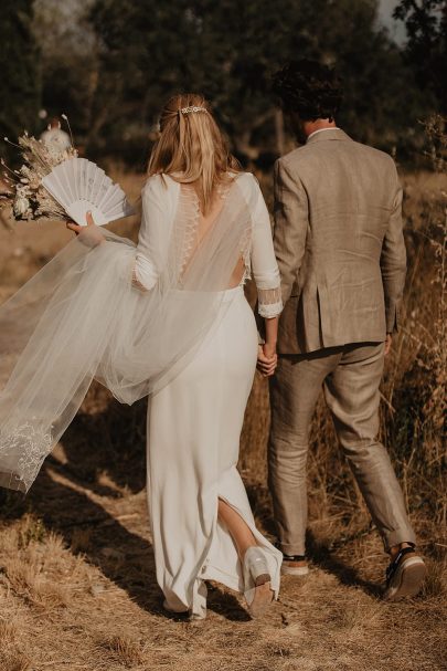 Un mariage simple et champêtre dans le Gard - Photos : Alchemia Wedding - Blog mariage : La mariée aux pieds nus