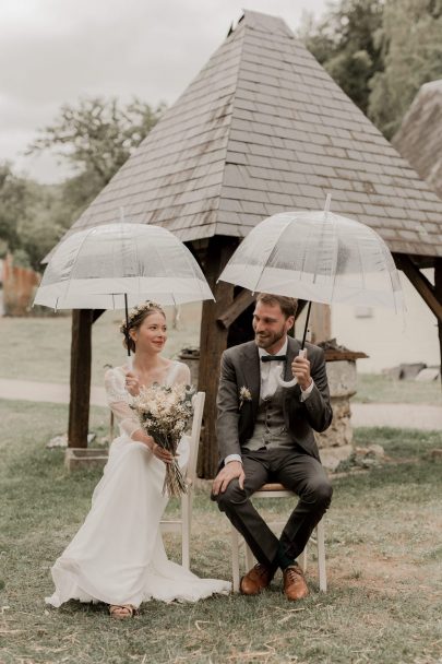 Un mariage simple et champêtre en Normandie - Photos : Typhaine J Photographie - Blog mariage : La mariée aux pieds nus