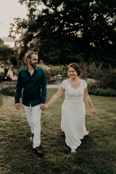 Un mariage simple aux Jardins de Coursiana près d'Agen - Photos : Harleena Photography - Blog mariage : La mariée aux pieds nus