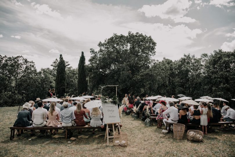 Un mariage simple au Domaine du Rey - Photographe : Paulina Weddings - Blog mariage : La mariée aux pieds nus