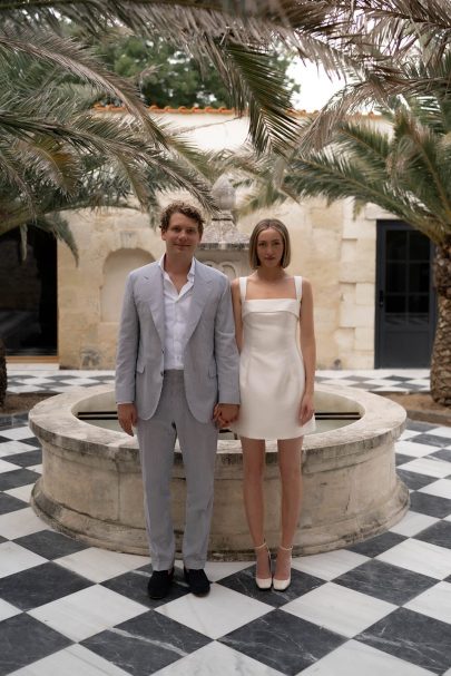 Un mariage simple et élégant au Château de Garde en Gironde - Photos : Anaïs MR - Blog mariage : La mariée aux pieds nus