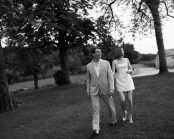 Un mariage simple et élégant au Château de Garde en Gironde - Photos : Anaïs MR - Blog mariage : La mariée aux pieds nus
