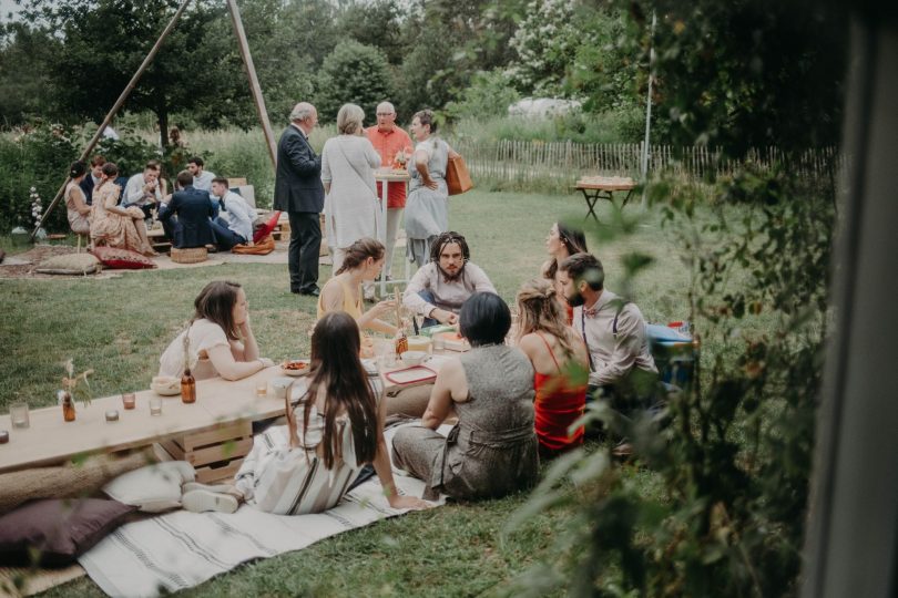 Un mariage simple et indus à Tombeek Plage en Belgique - Photos : Roses et Violettes - Blog mariage : La mariée aux pieds nus